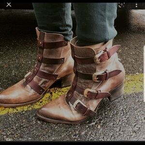 Freebird Tate Brown Leather Boots